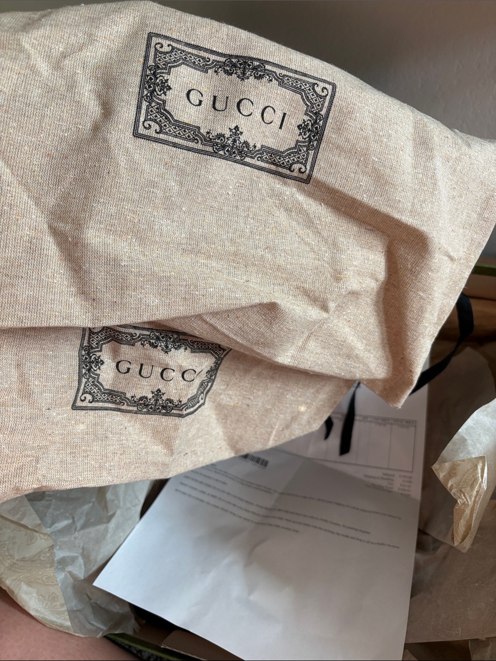 Gucci Black Leather Platform Chelsea Boots with Gold Logo Strap - Picture 6 of 9